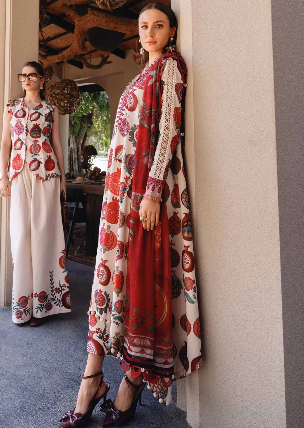 MPT2903-A Unstitched - Maria B MPRINTS Collection 2026 - Image 2