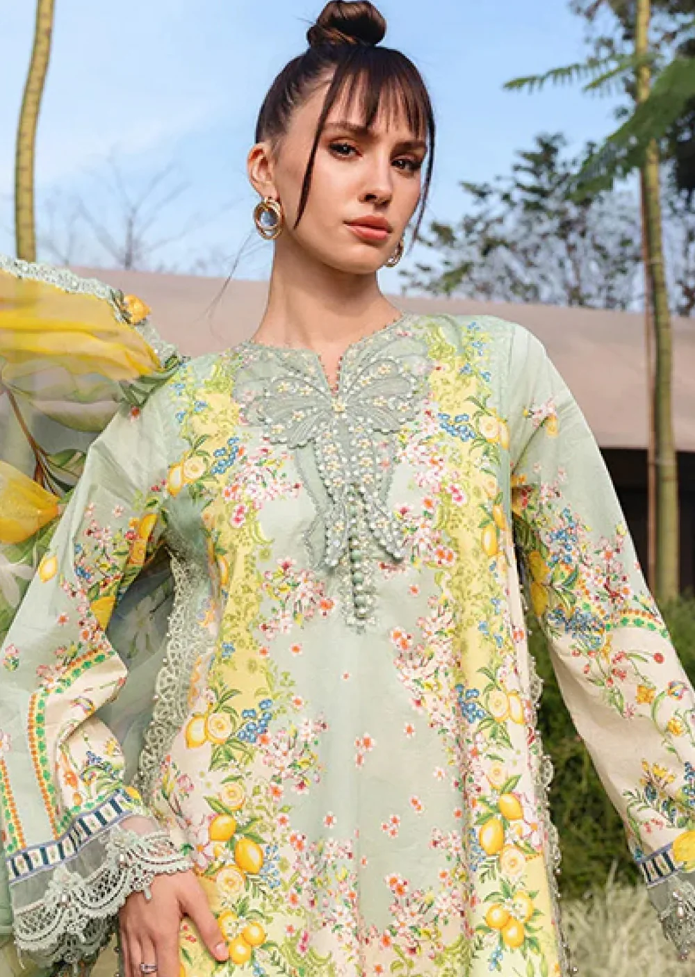 MPT2908-B Unstitched - Maria B MPRINTS Collection 2026 - Image 3