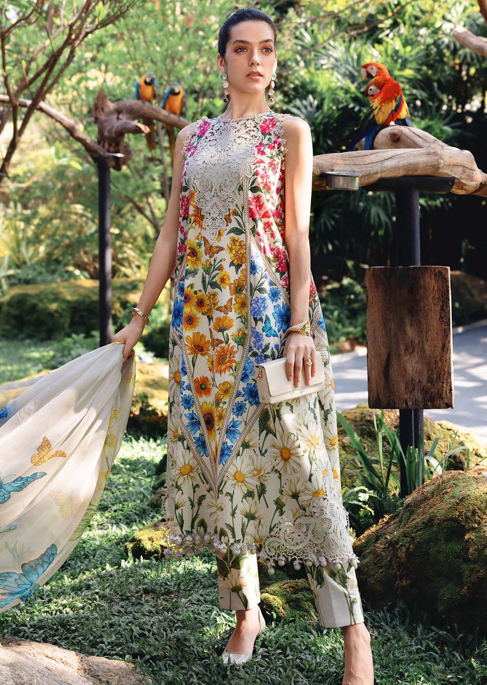 MPT2910-A Unstitched - Maria B MPRINTS Collection 2026