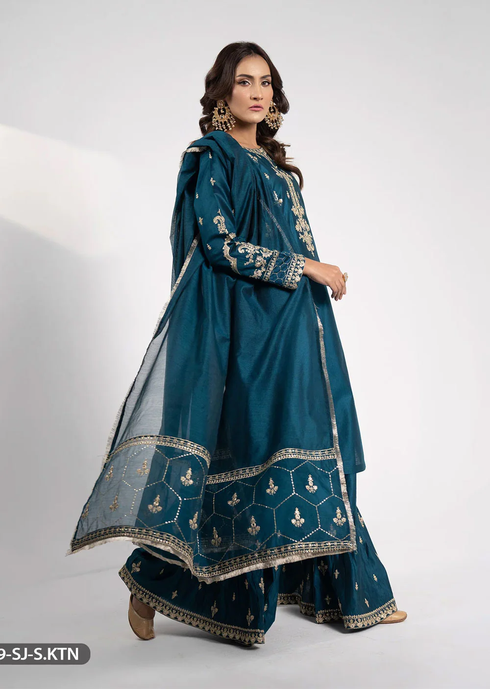 4059-SJ-S.KTN - Zink - Readymade Shaposh Formal Suit - Image 2