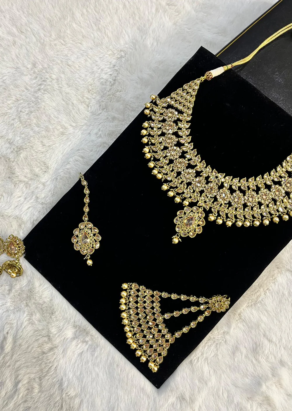 4639 Necklace Set Gold