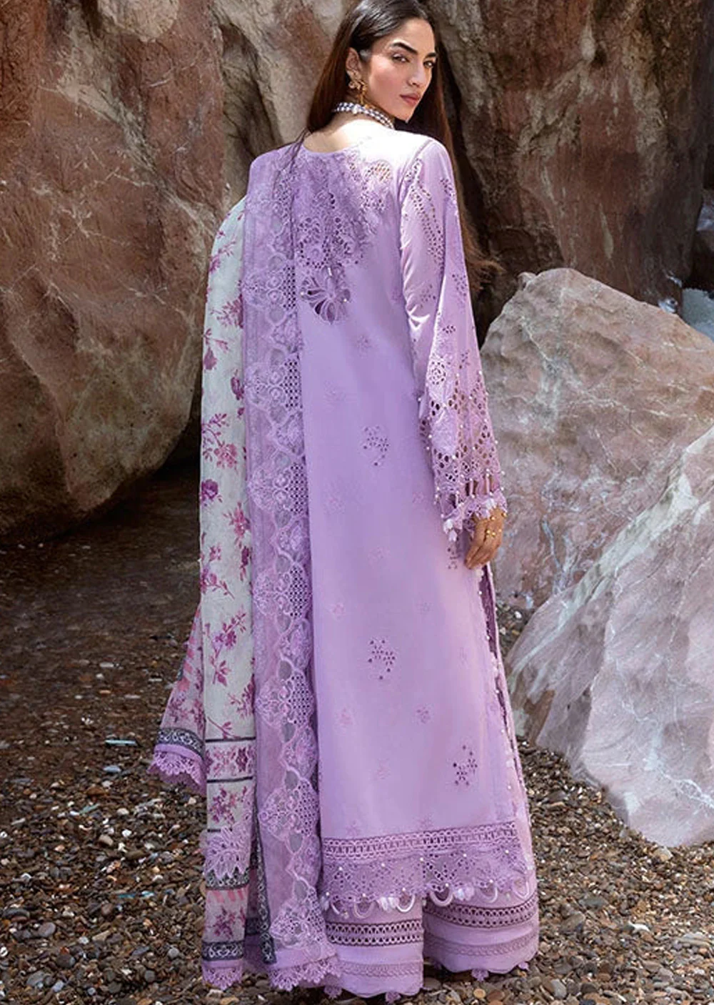 RMSHT-A-204- AFSANAH RAMSHA PREMIUM LAWN - Image 2