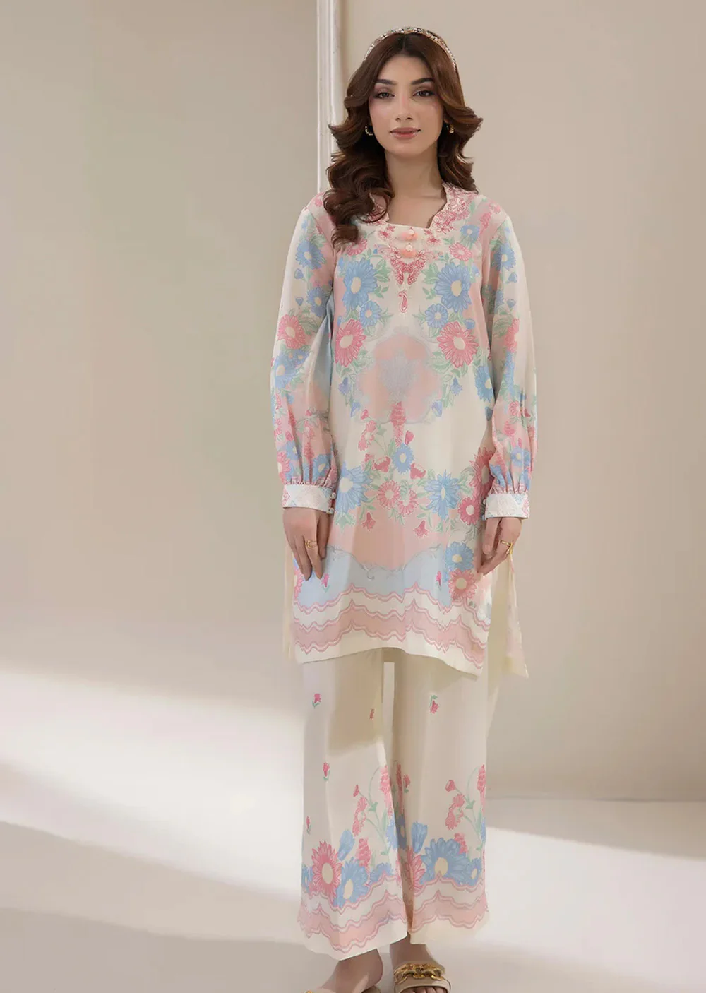 ADNS-4204 PRINTED LAWN CO-ORD - Image 2