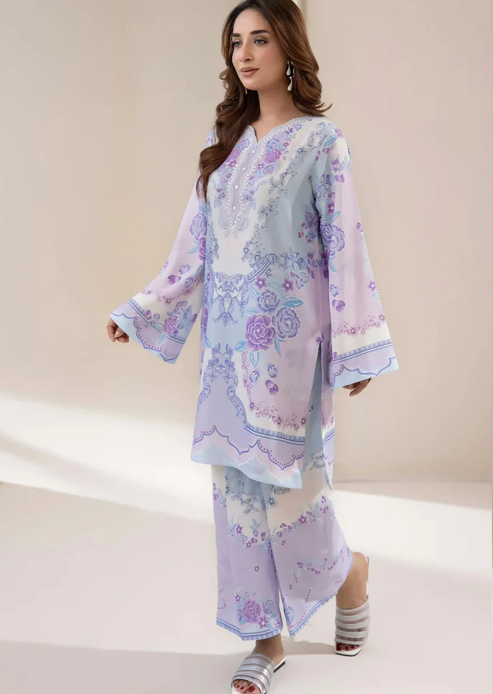 ADNS-4205 PRINTED LAWN CO-ORD - Image 3