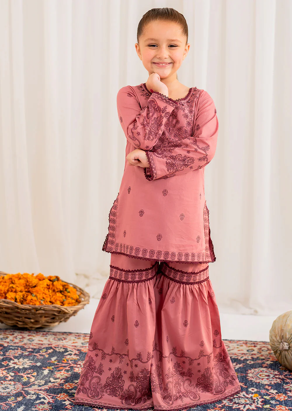 AFRAH - Readymade Kids Suit by Garnet 2024