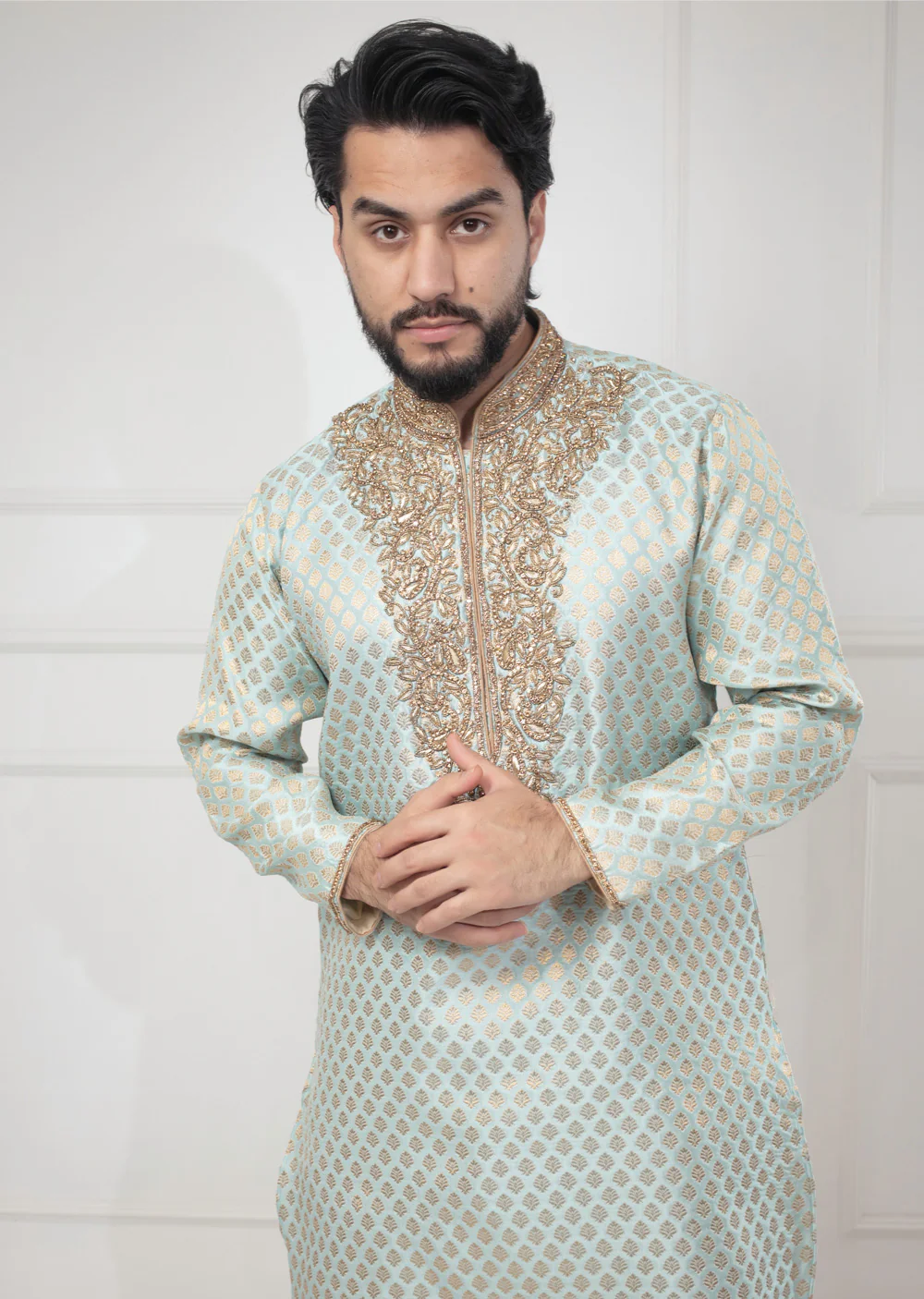 AK202 Father & Son Kurta Trouser - 5 Colours - Image 9