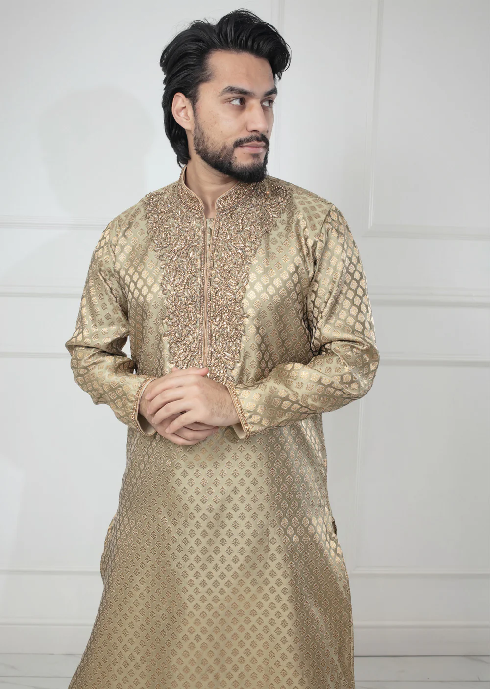 AK202 Father & Son Kurta Trouser - 5 Colours - Image 20