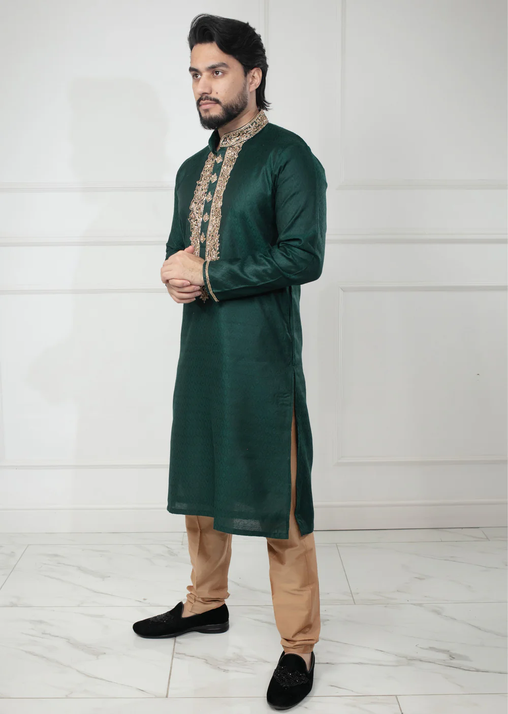 AK203 Father & Son Kurta Trouser - 5 Colours - Image 7