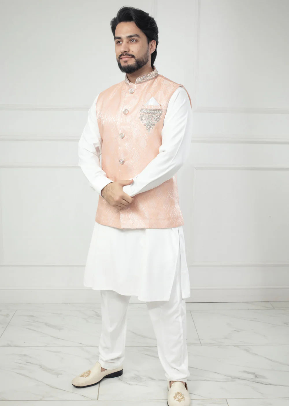 AK205 Fancy Waistcoat - Father & Son - 6 Colours - Image 6