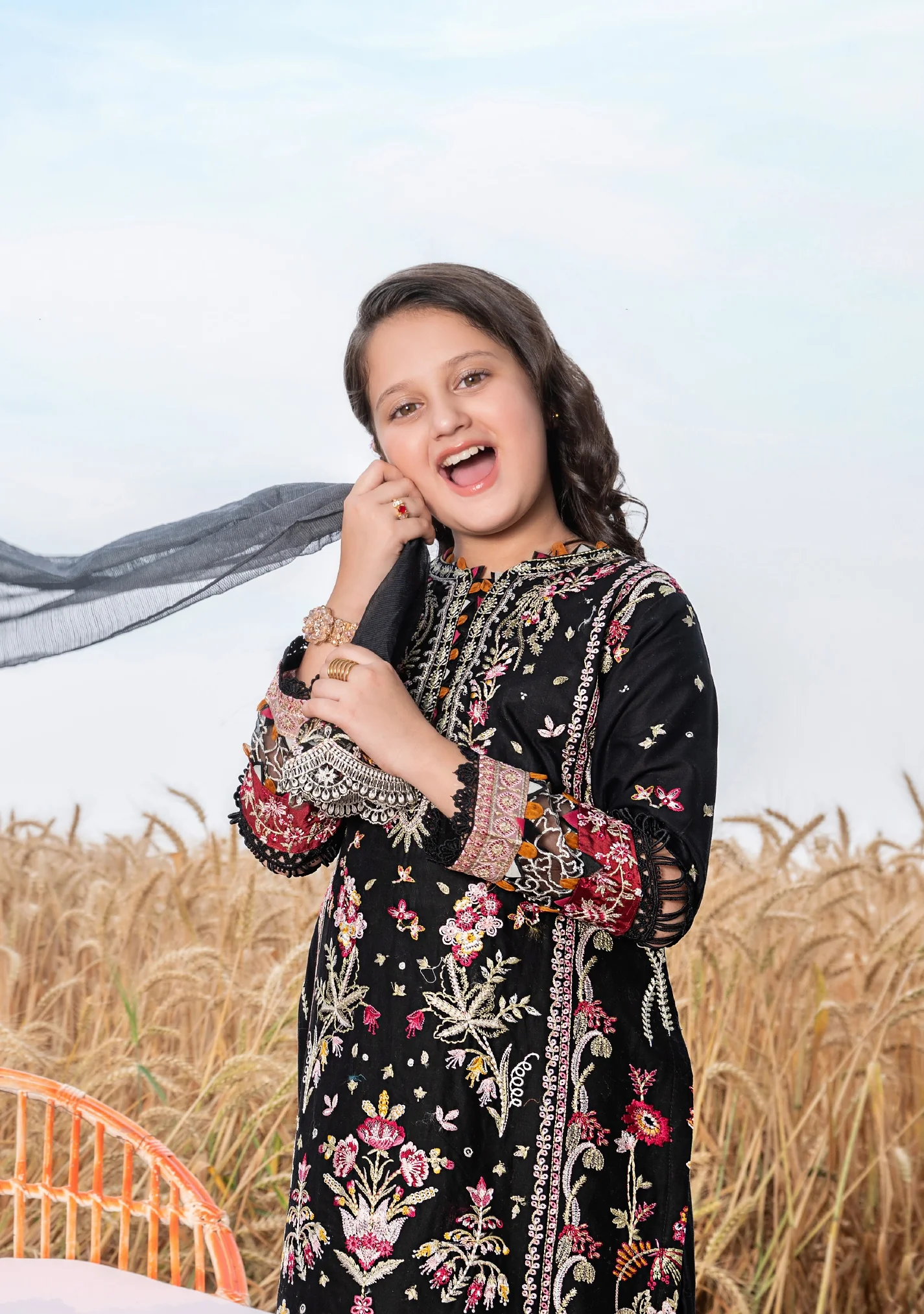 AL-1041 Readymade Kids Suit by Ally's 2025 - Image 3