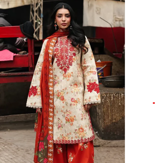 NRV-1 Ethereal Encore Lawn Suit