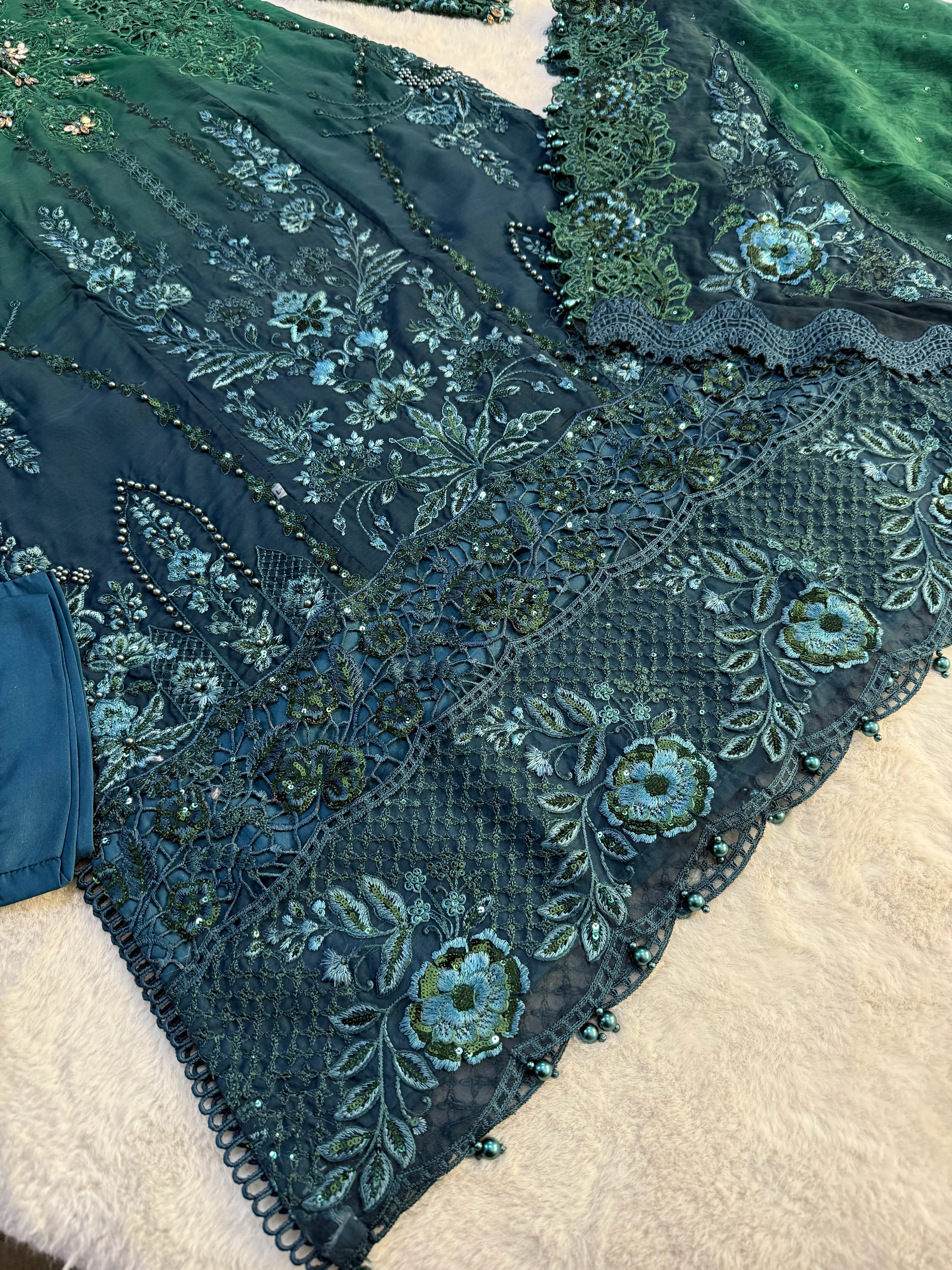 AL-4353 Readymade Chiffon Allys Formal suit 2025 - Image 4
