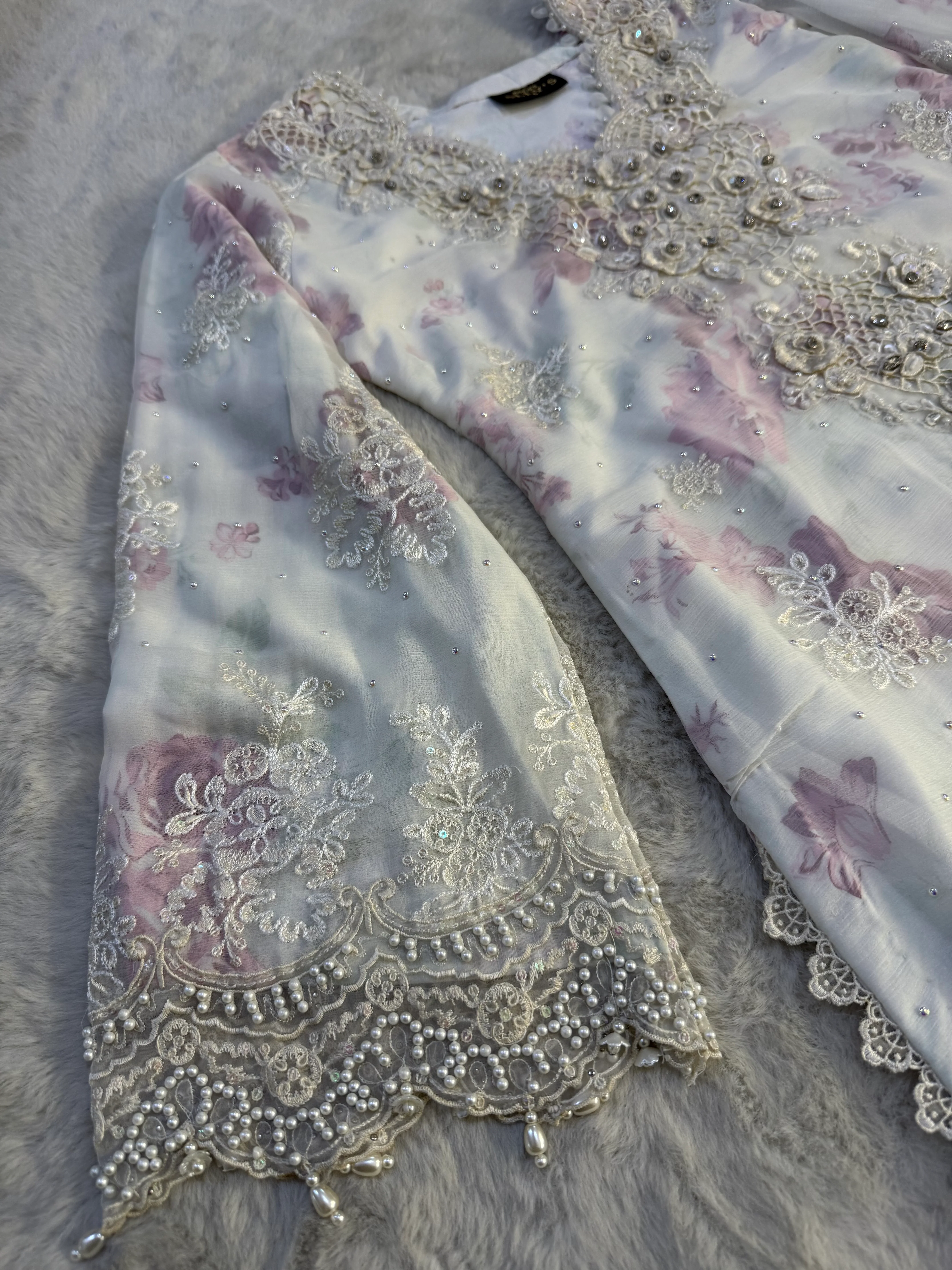 AL-4355 Readymade Chiffon Allys Formal suit 2025 - Image 3