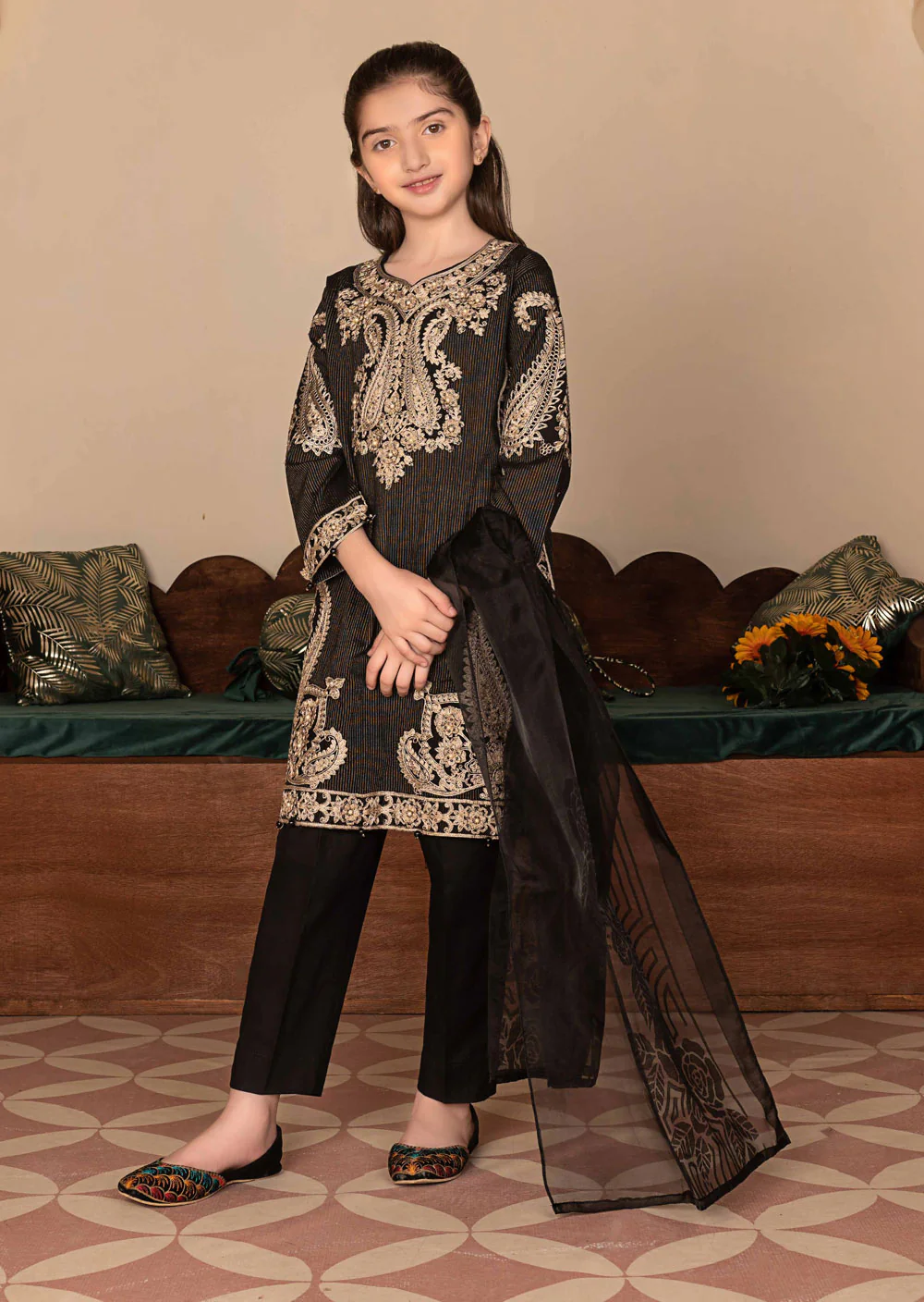 AL-629 - Readymade - Kids Luxury Pret Collection by Ally's 2023