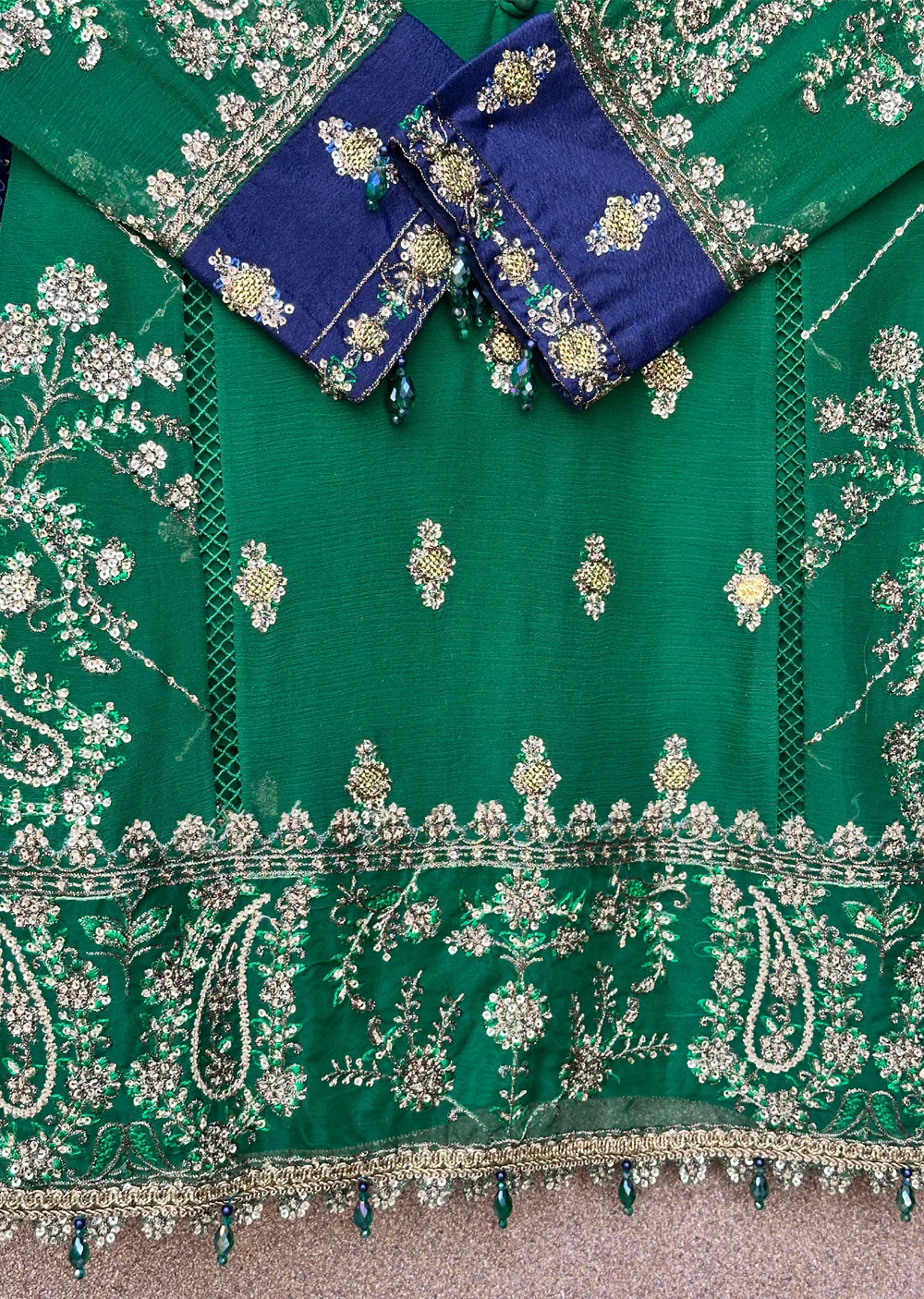 ALYZ-04 - Green - Readymade Kids Winter Suit by Ally's 2025 - Image 7