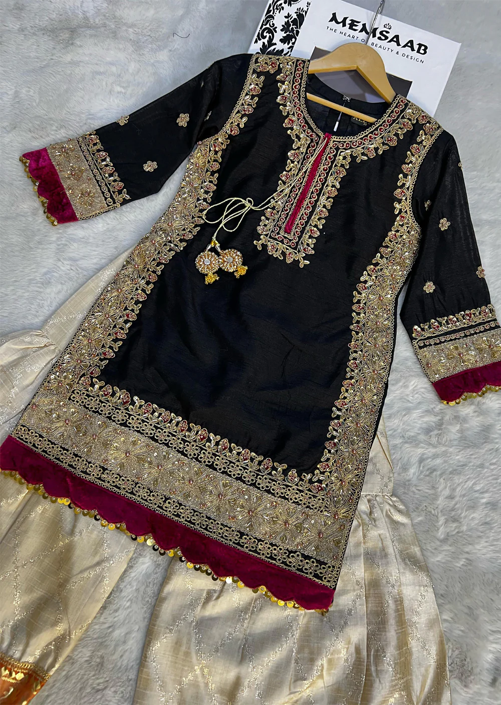 ALZYS-10 - Black - Readymade Kids Winter Suit by Ally's 2025 - Image 3