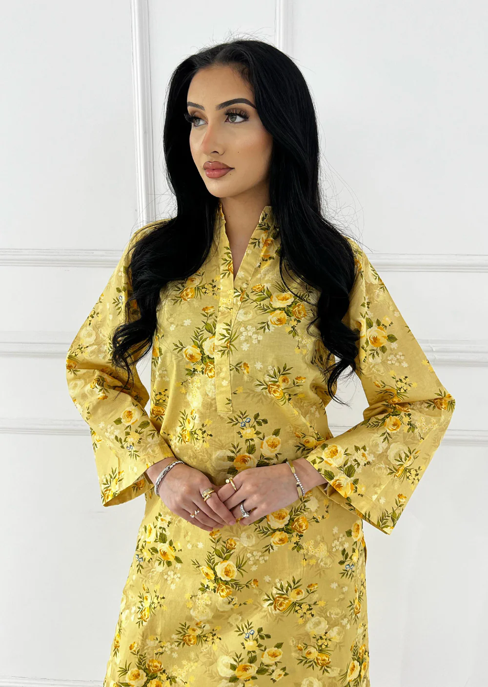 AMLU-08 - Yellow - Readymade Suit by Ally's 2025 - Image 3