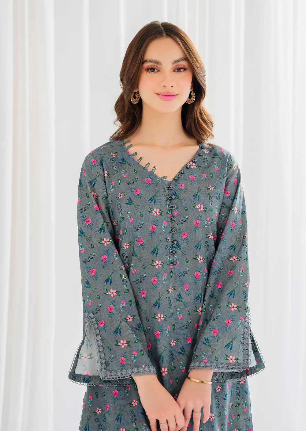 Amoli - Readymade 2 Piece Garnet Suit - Image 6