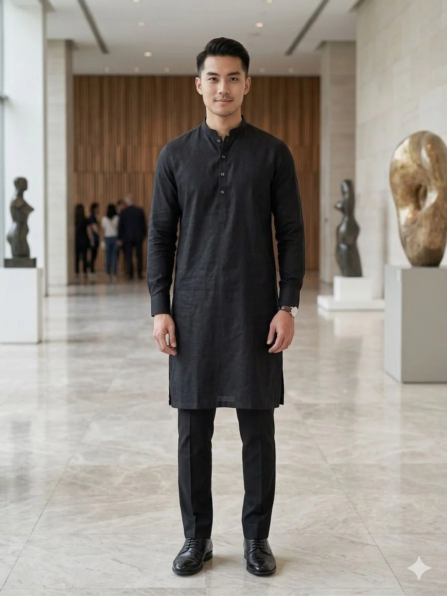 AMT104 - Mens Punjabi Suit - Image 2