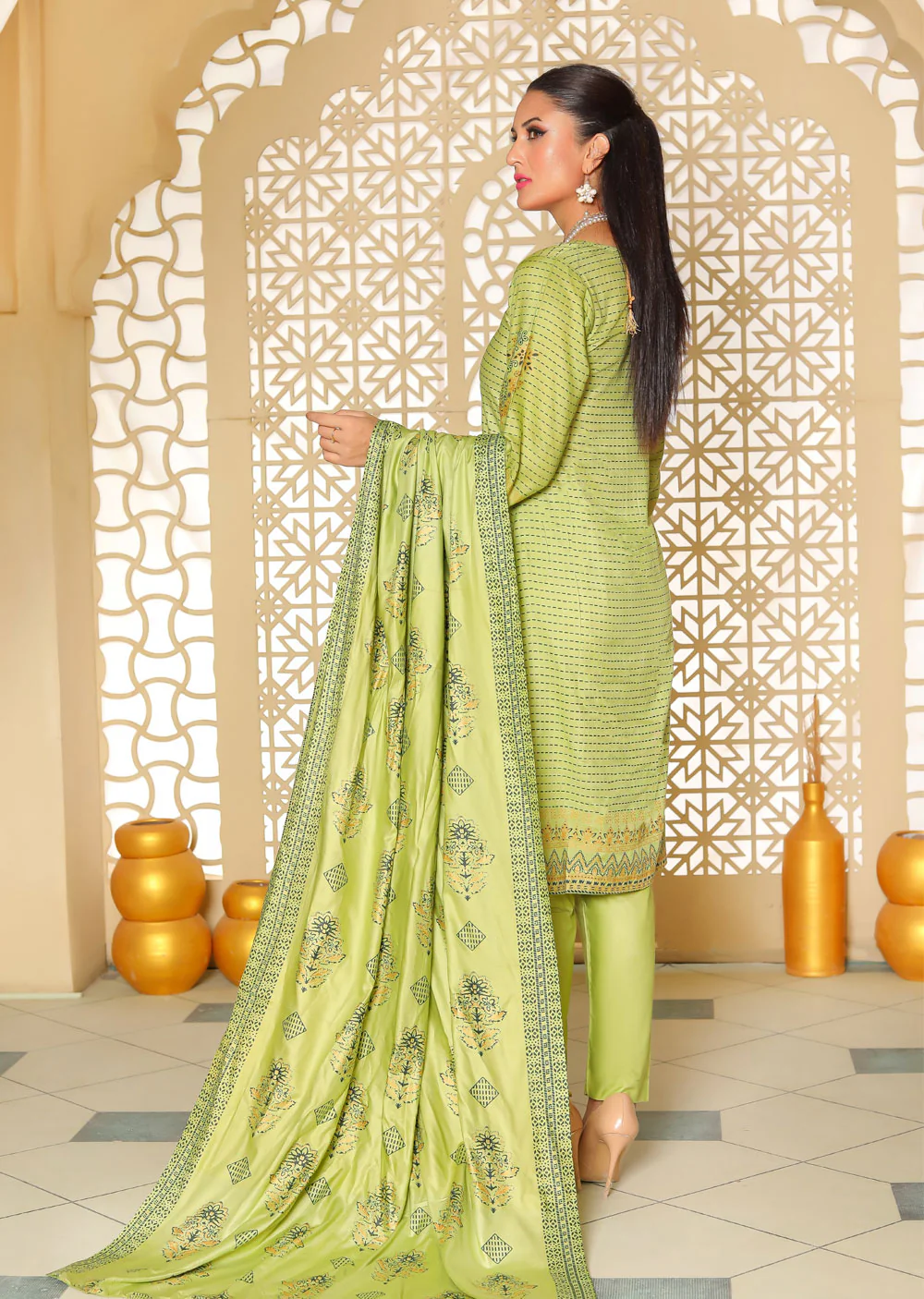 AMT44008-A Readymade Winter Linen Suit - Image 2