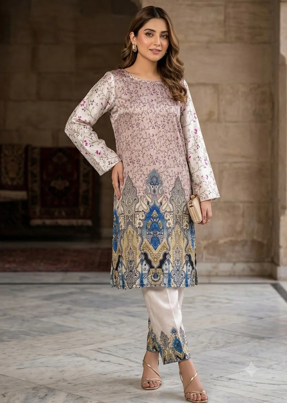 AMT6105 - Readymade Silk Suit