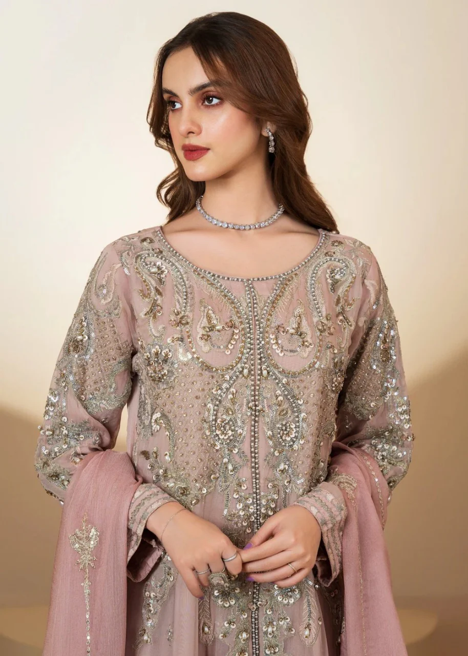 ARWS-15- Pink - Readymade - ARW Chiffon Collection 2025 - Image 2