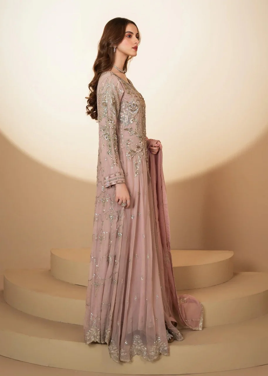 ARWS-15- Pink - Readymade - ARW Chiffon Collection 2025 - Image 6