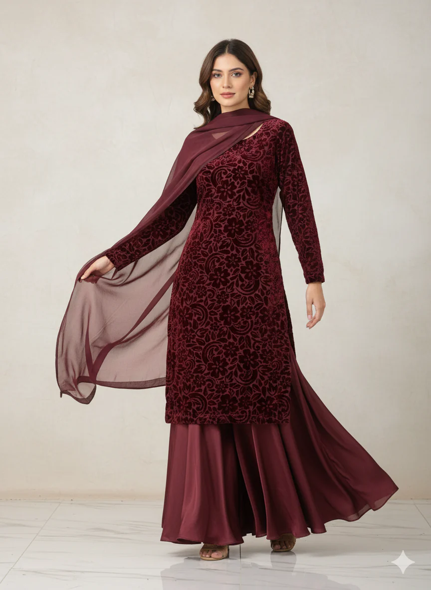 ASB-16- Readymade Winter Pallachi Suit 2025 - Image 12