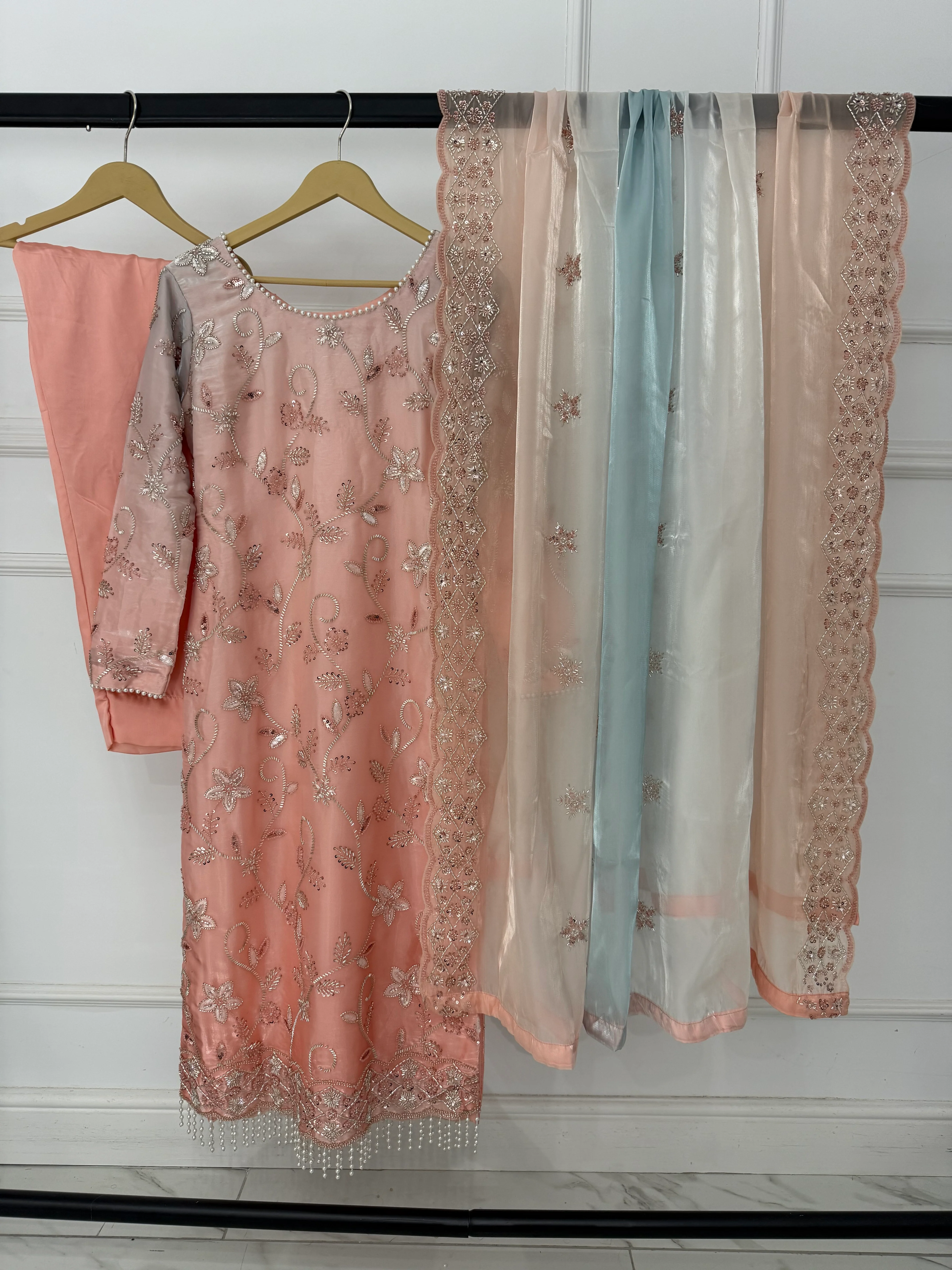 ASBC04 Silk Cutdana Outfit - Image 32