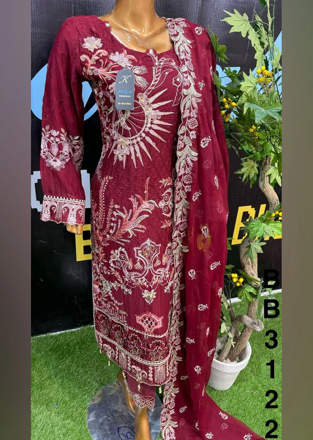ASK806-D - Readymade Cotton Suit