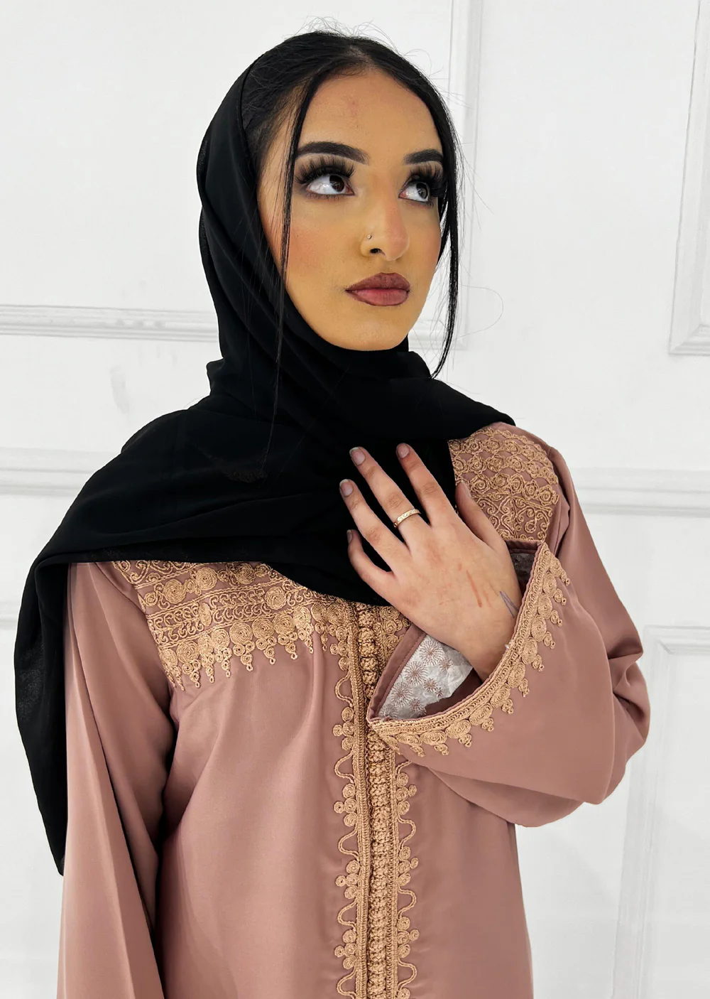 ASL-251 -Sanya -Ladies Fancy Abaya - Image 4