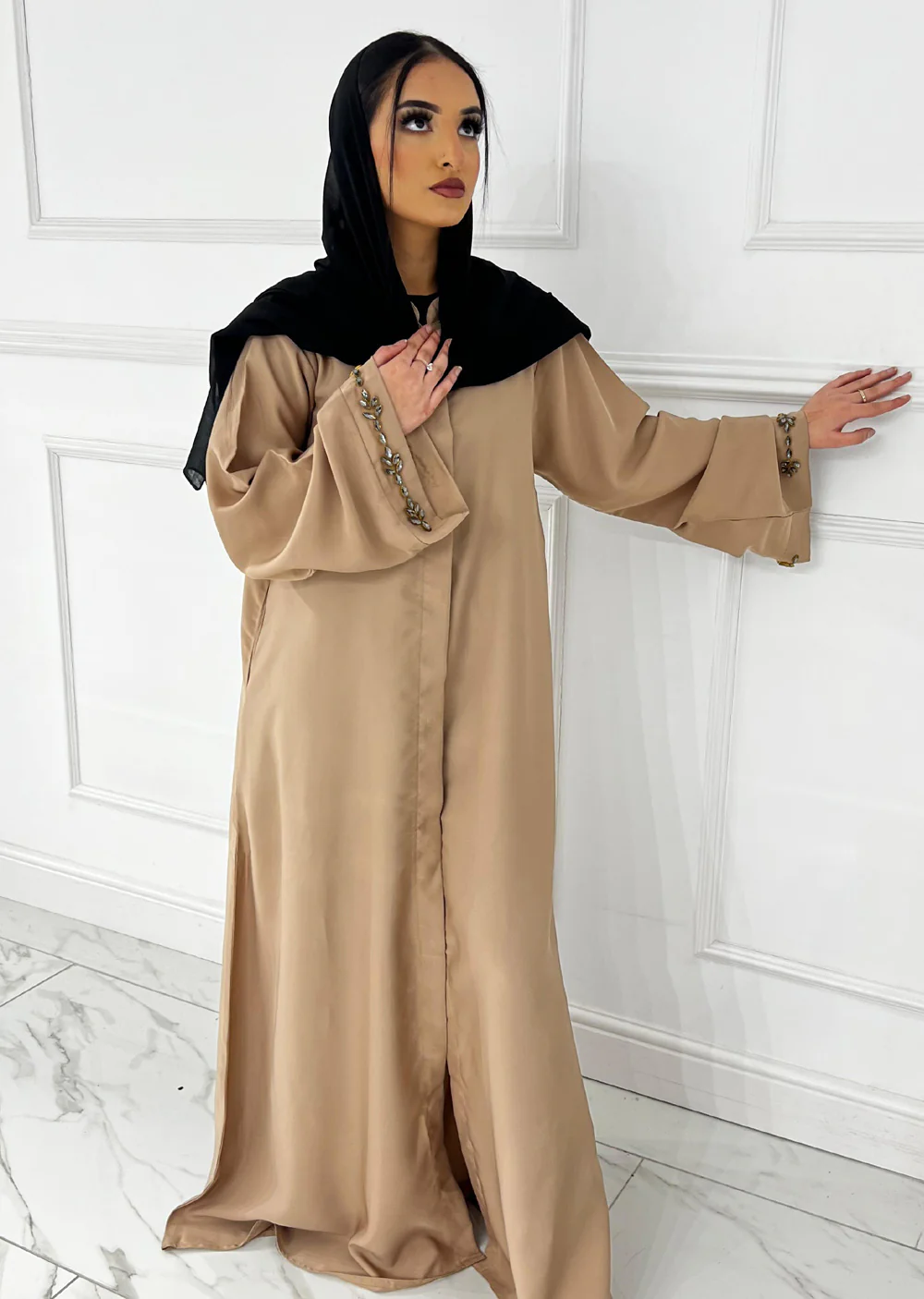 ASL-51 -Sana -Ladies Fancy Abaya - Image 3