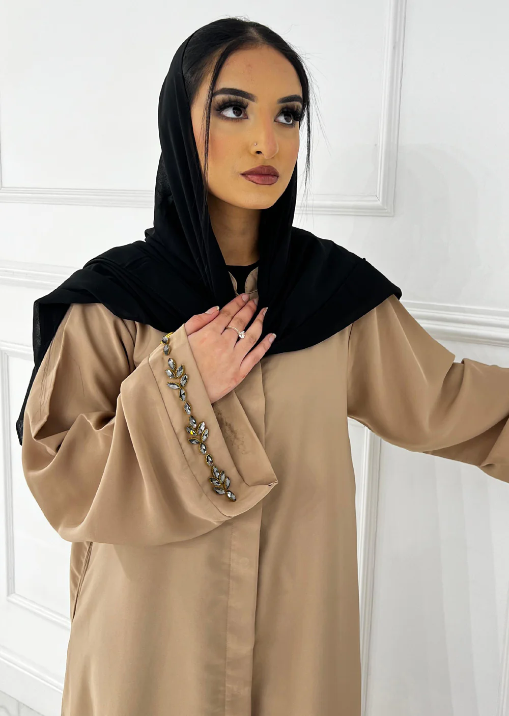 ASL-51 -Sana -Ladies Fancy Abaya - Image 4