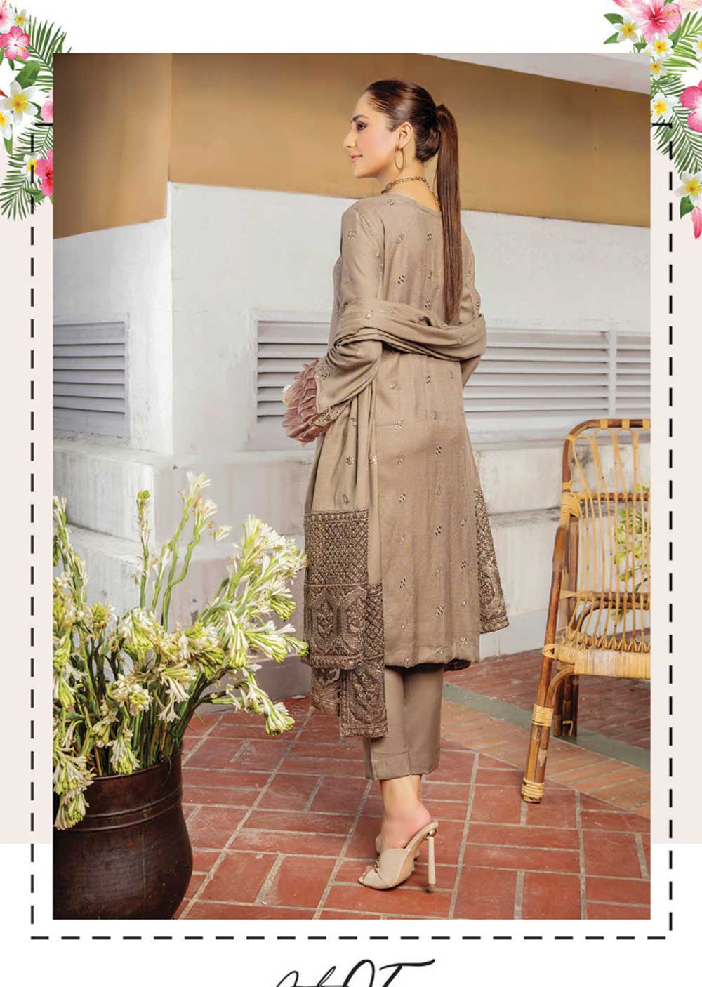 ATR-05 - Unstitched - Dhoop Kinaray Vol 11 by Abisha 2022 - Image 2