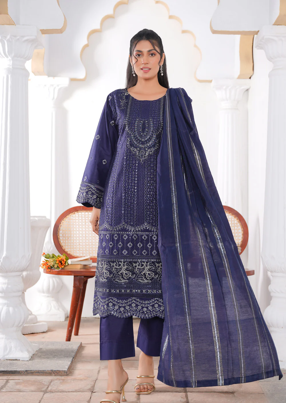 ATR-1103 - Readymade - Sehrish B Lux Cotton - Image 2