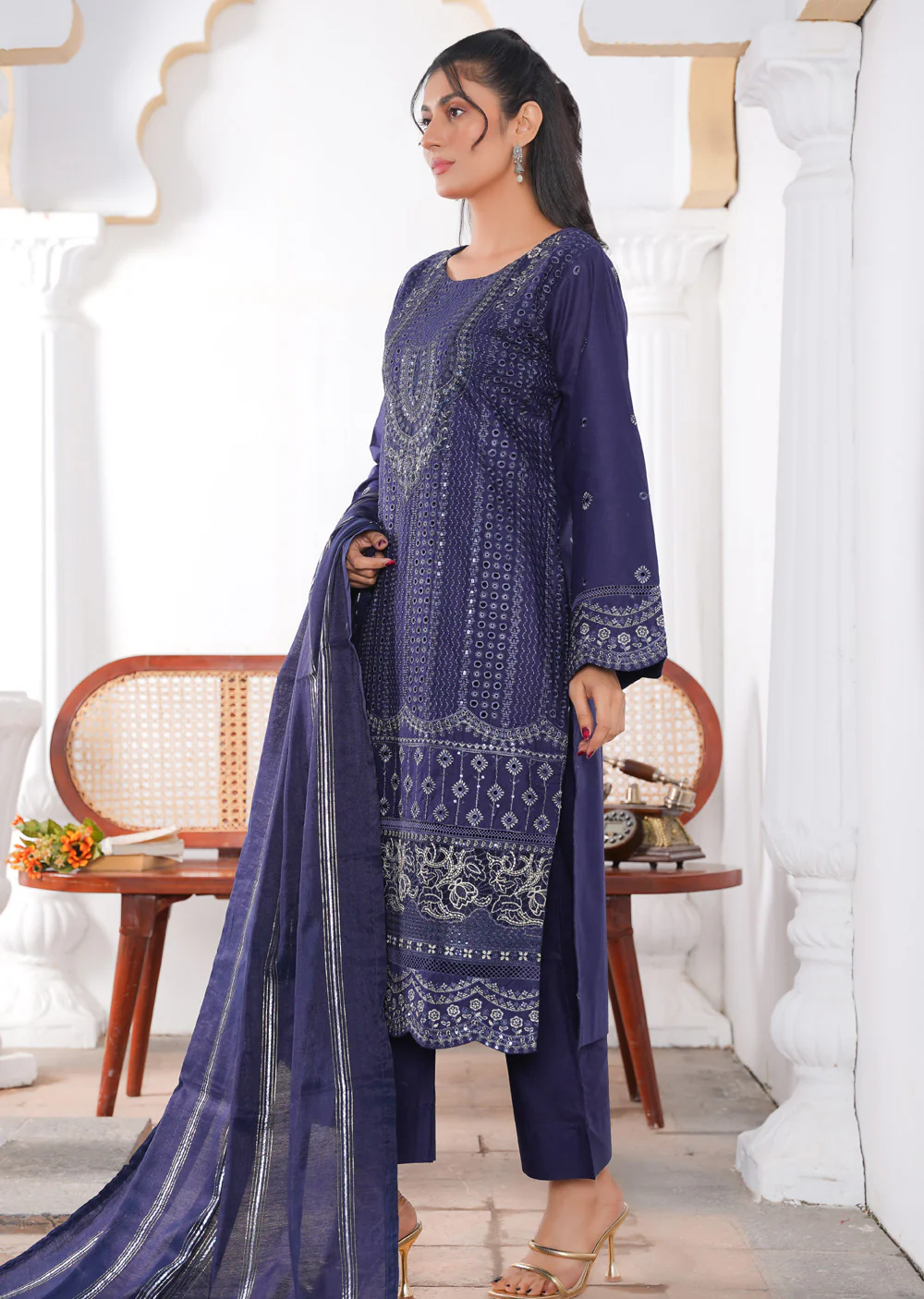 ATR-1103 - Readymade - Sehrish B Lux Cotton - Image 4