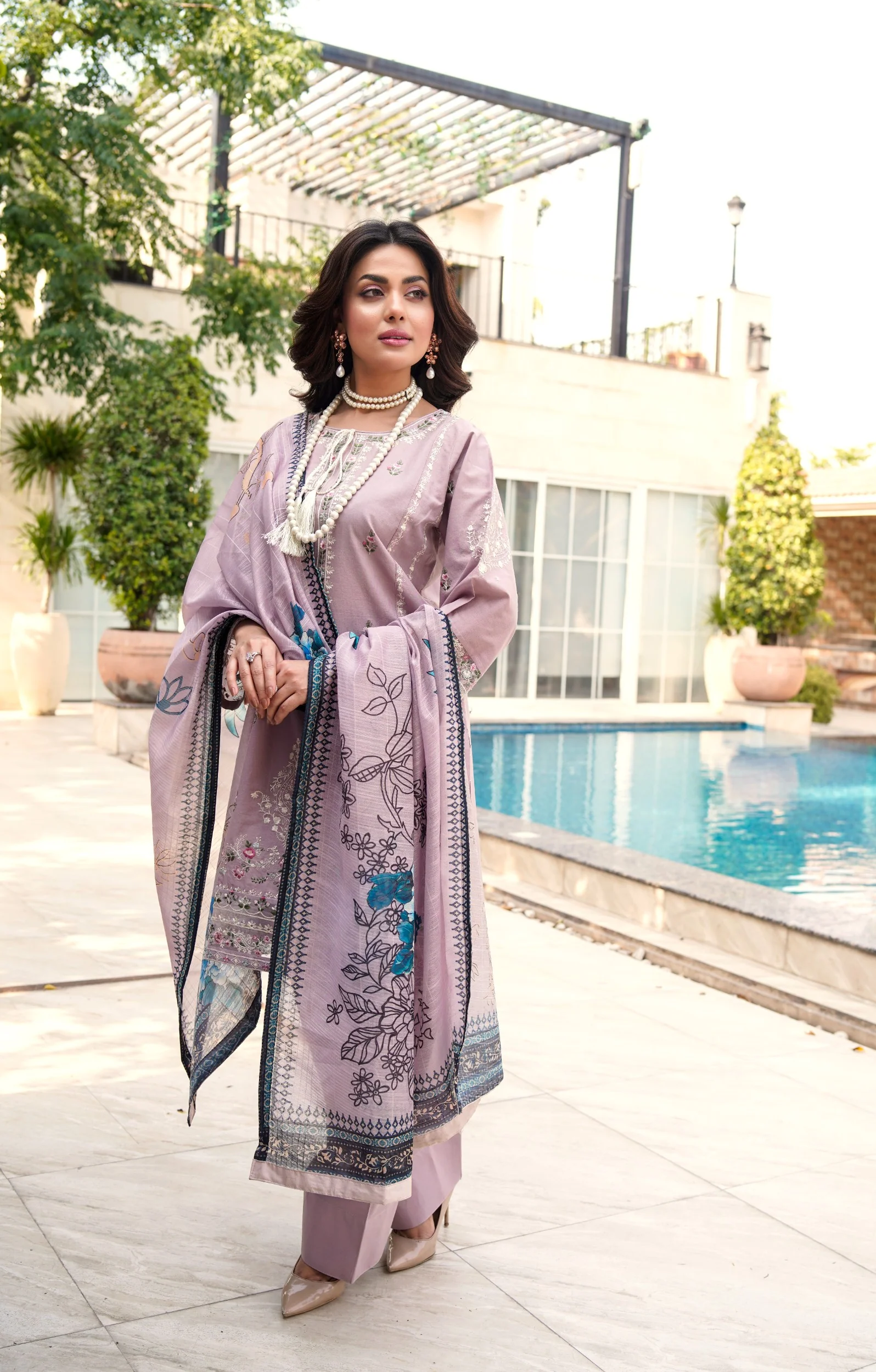 ATR-1146- Lilac - Sehrish B Lux Cotton - Image 4