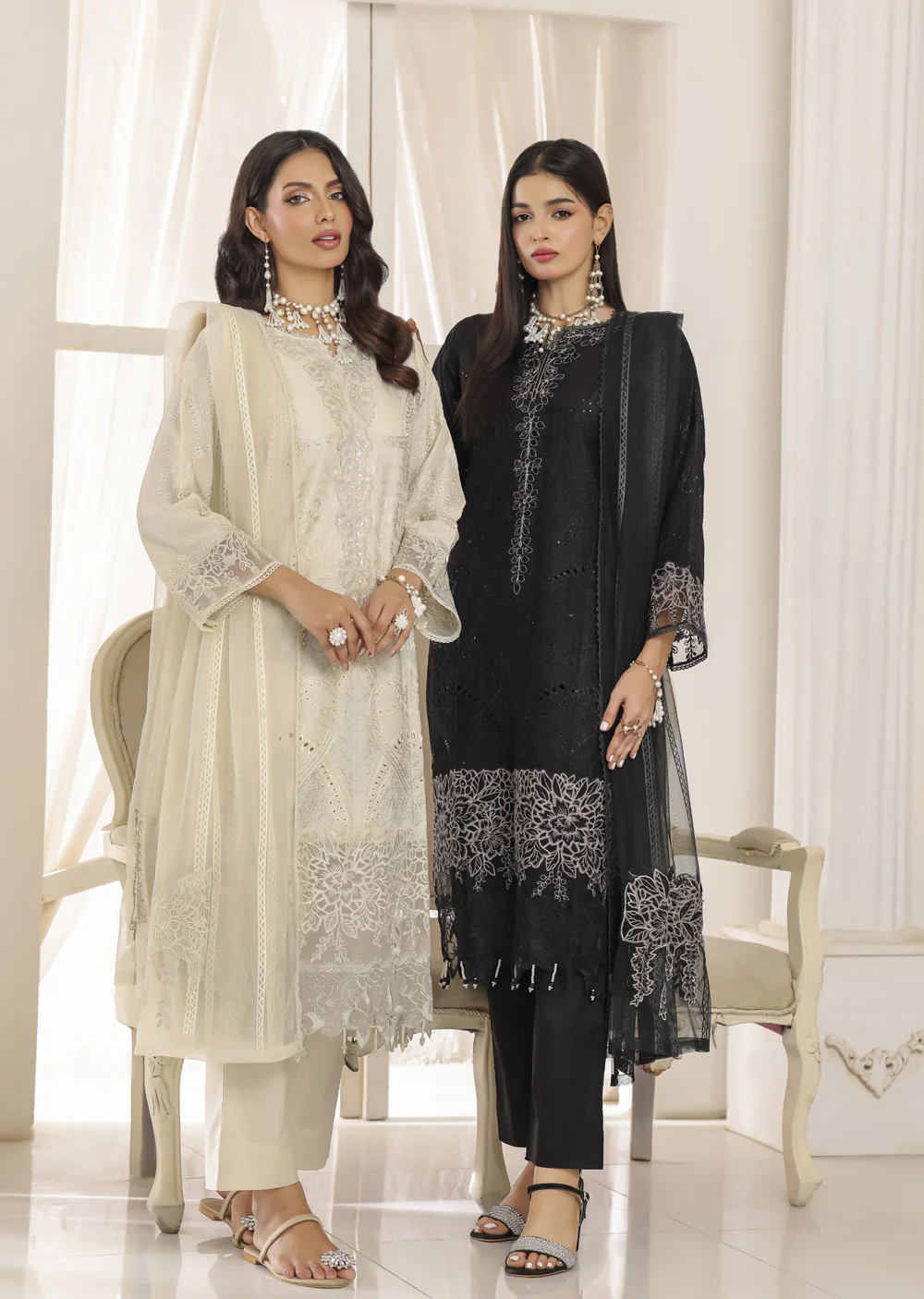 ATR-1601- Readymade Sehrish B Lux Cotton