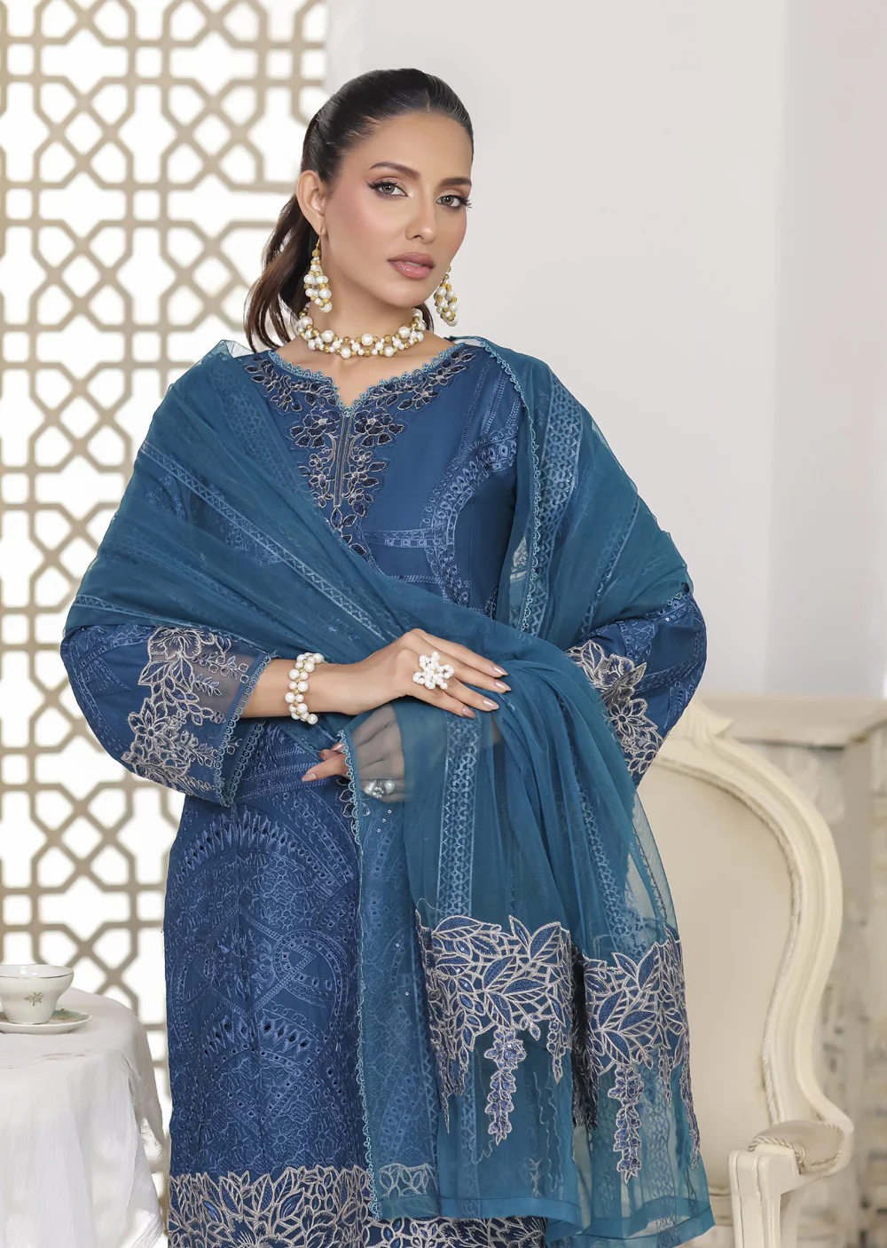 ATR-1601- Readymade Sehrish B Lux Cotton - Image 14
