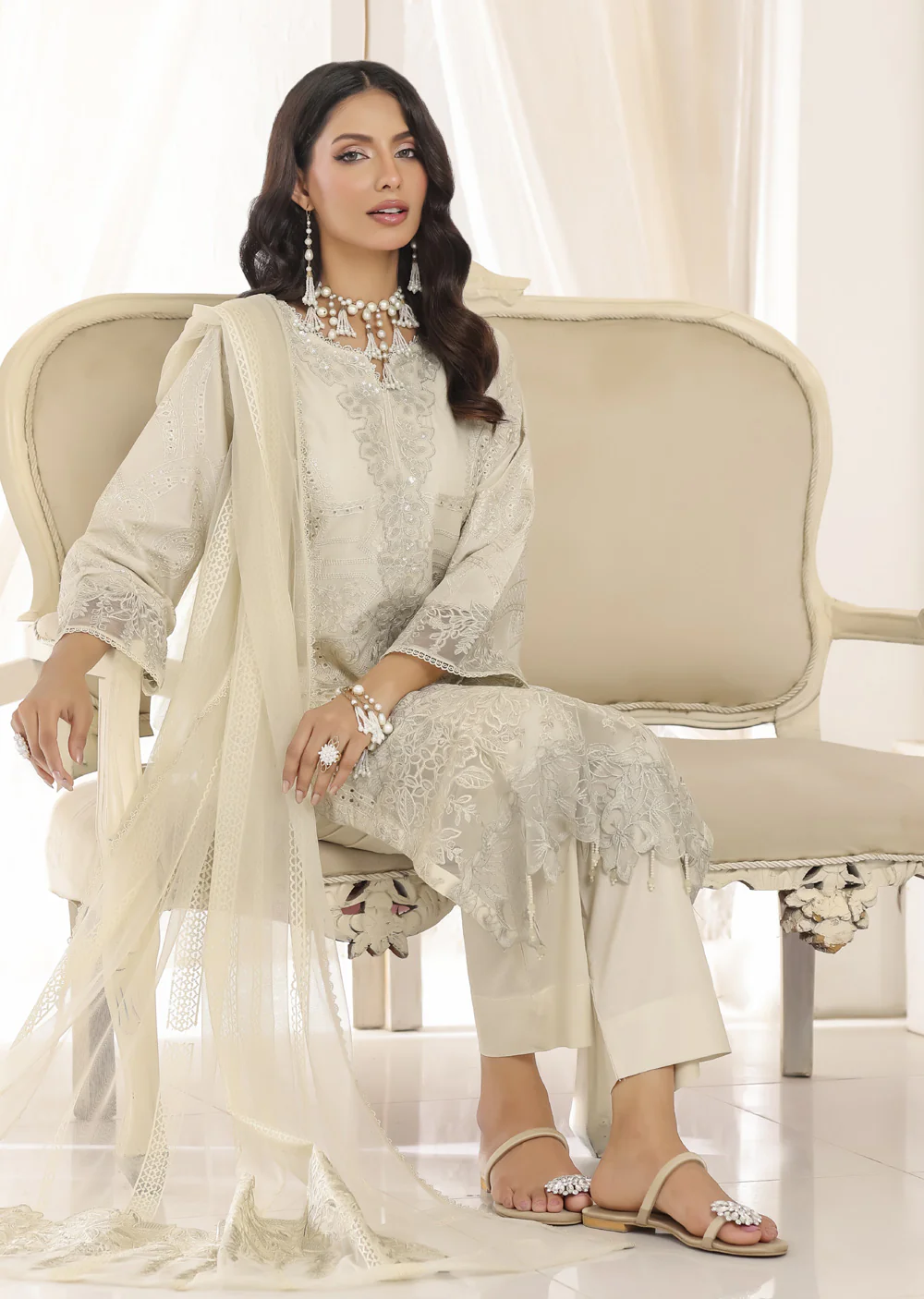 ATR-1601- Readymade Sehrish B Lux Cotton - Image 15