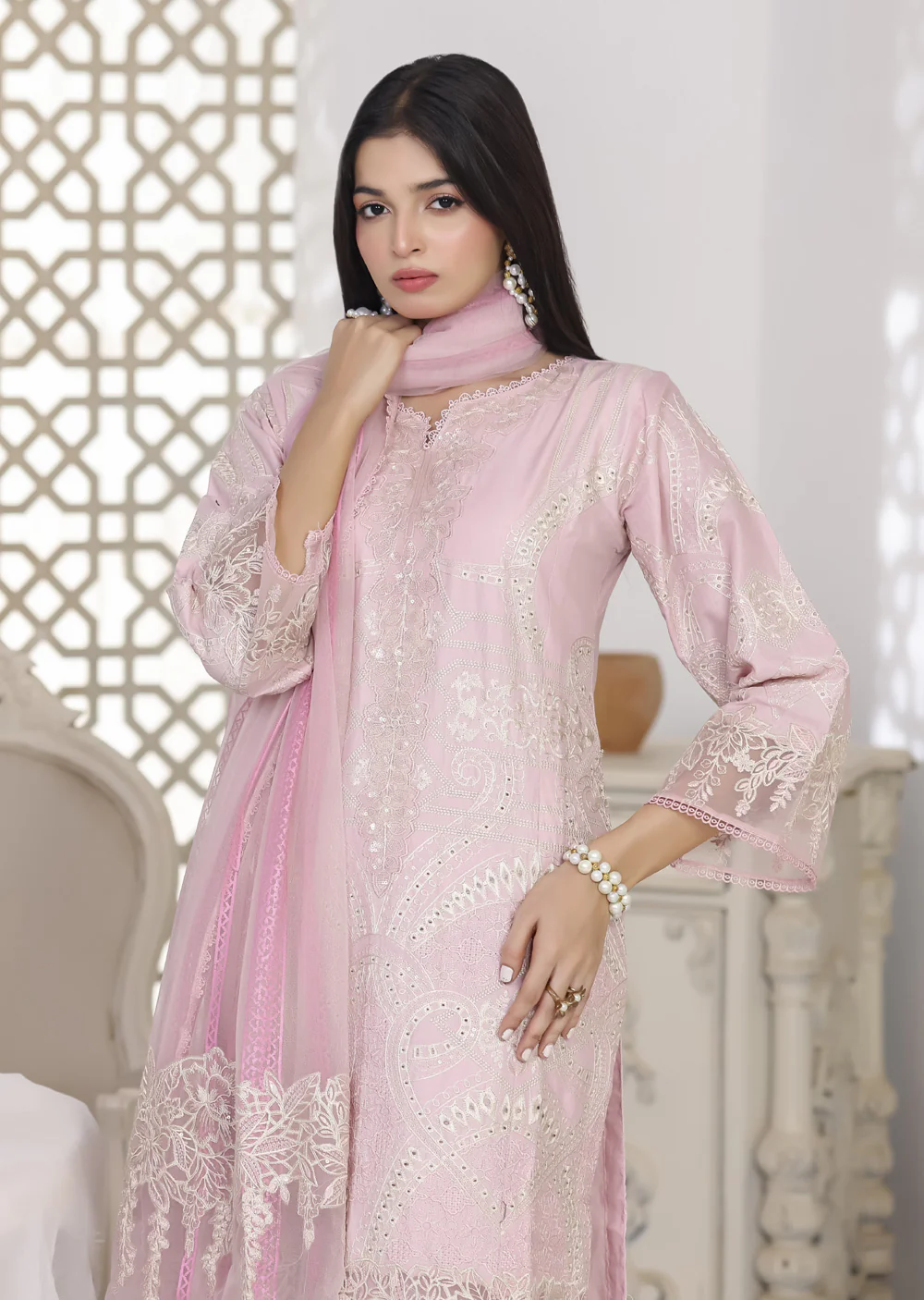 ATR-1601- Readymade Sehrish B Lux Cotton - Image 18