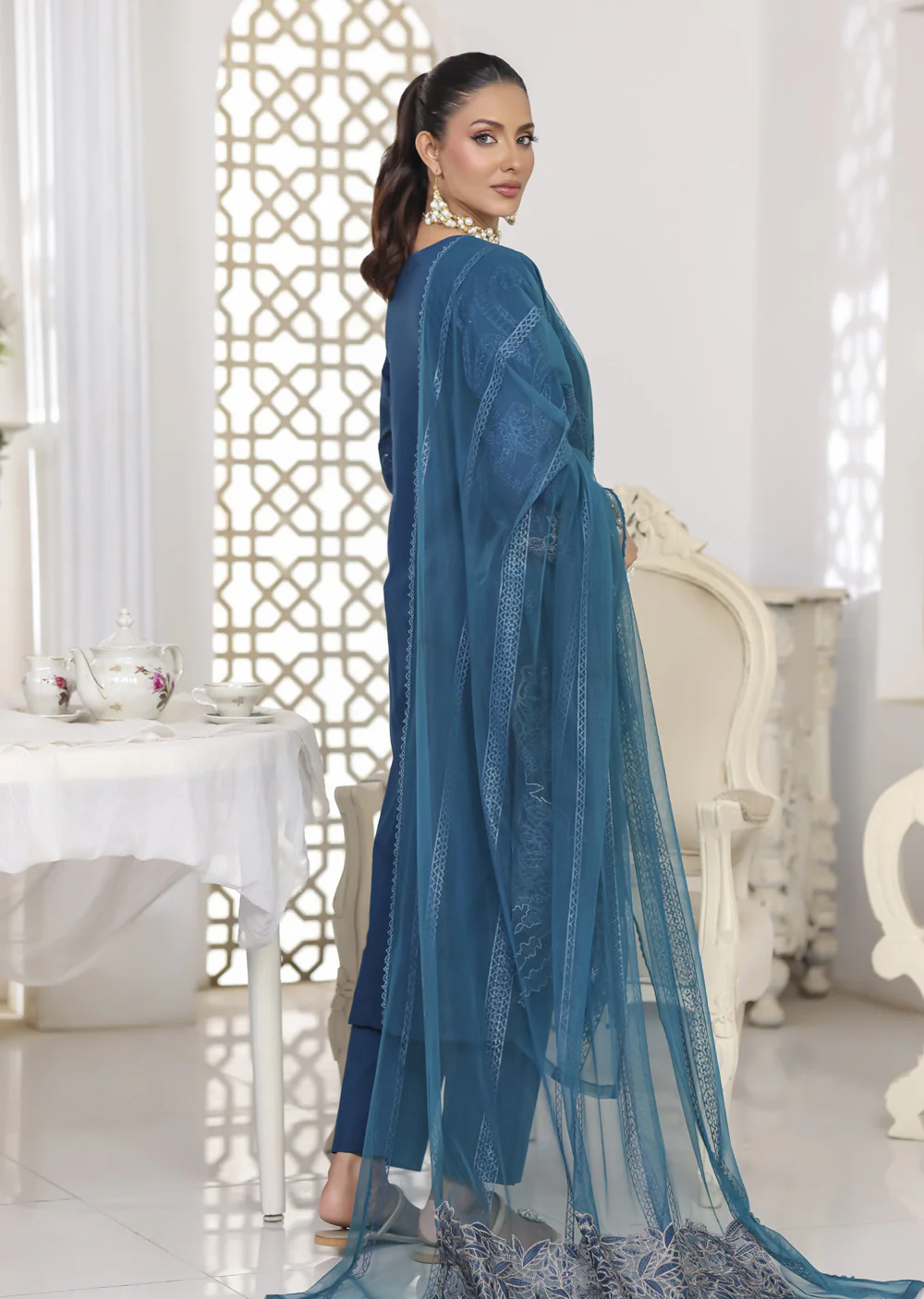 ATR-1601- Readymade Sehrish B Lux Cotton - Image 6