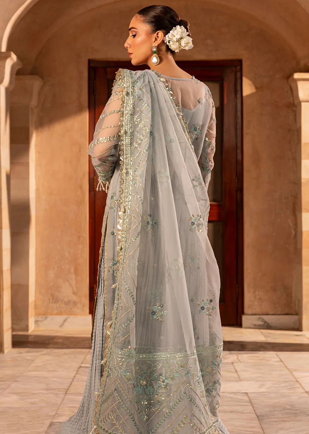 AYN-02 AQUA FORMAL DRESS Readymade Collection by AYLIN 2025 - Image 3