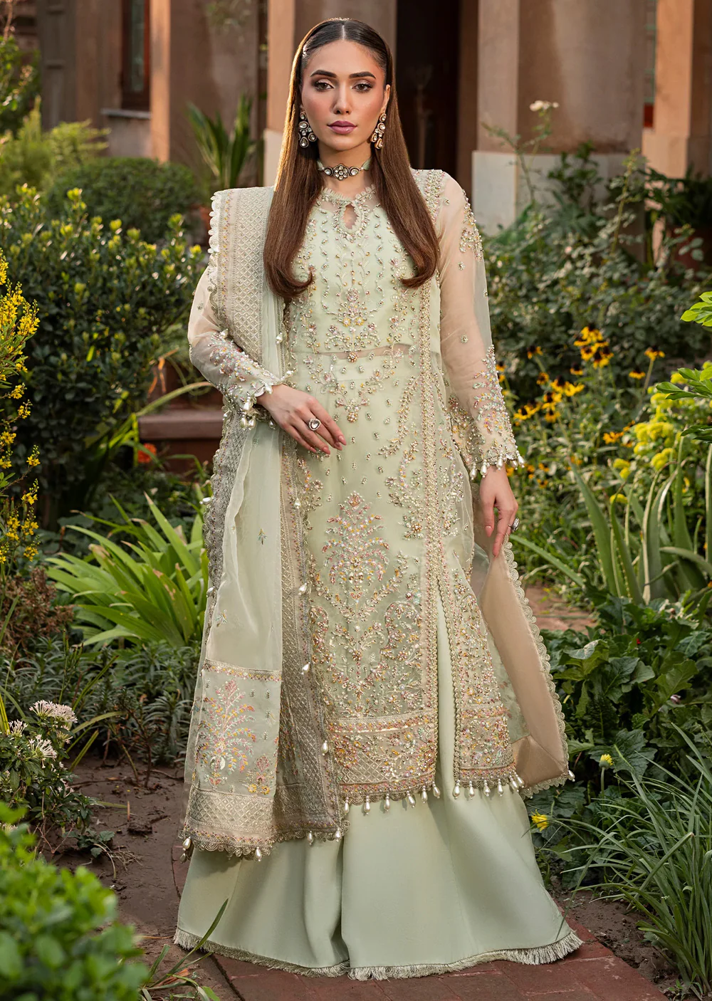 AYN-05 SAGE FORMAL DRESS Readymade Collection by AYLIN 2025