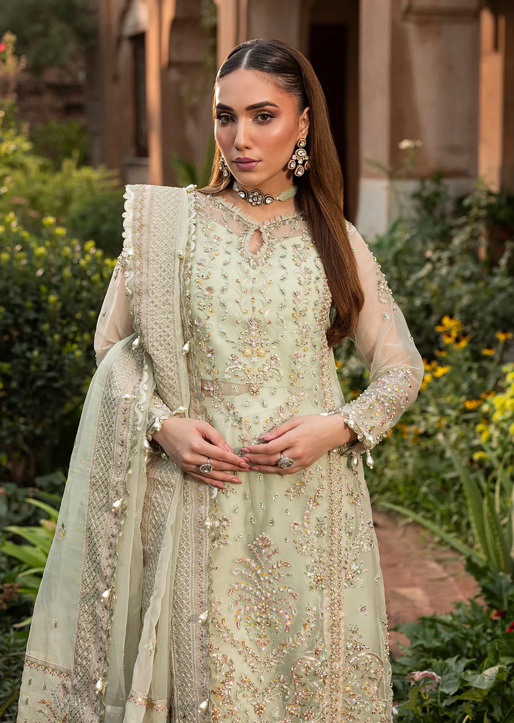 AYN-05 SAGE FORMAL DRESS Readymade Collection by AYLIN 2025 - Image 2
