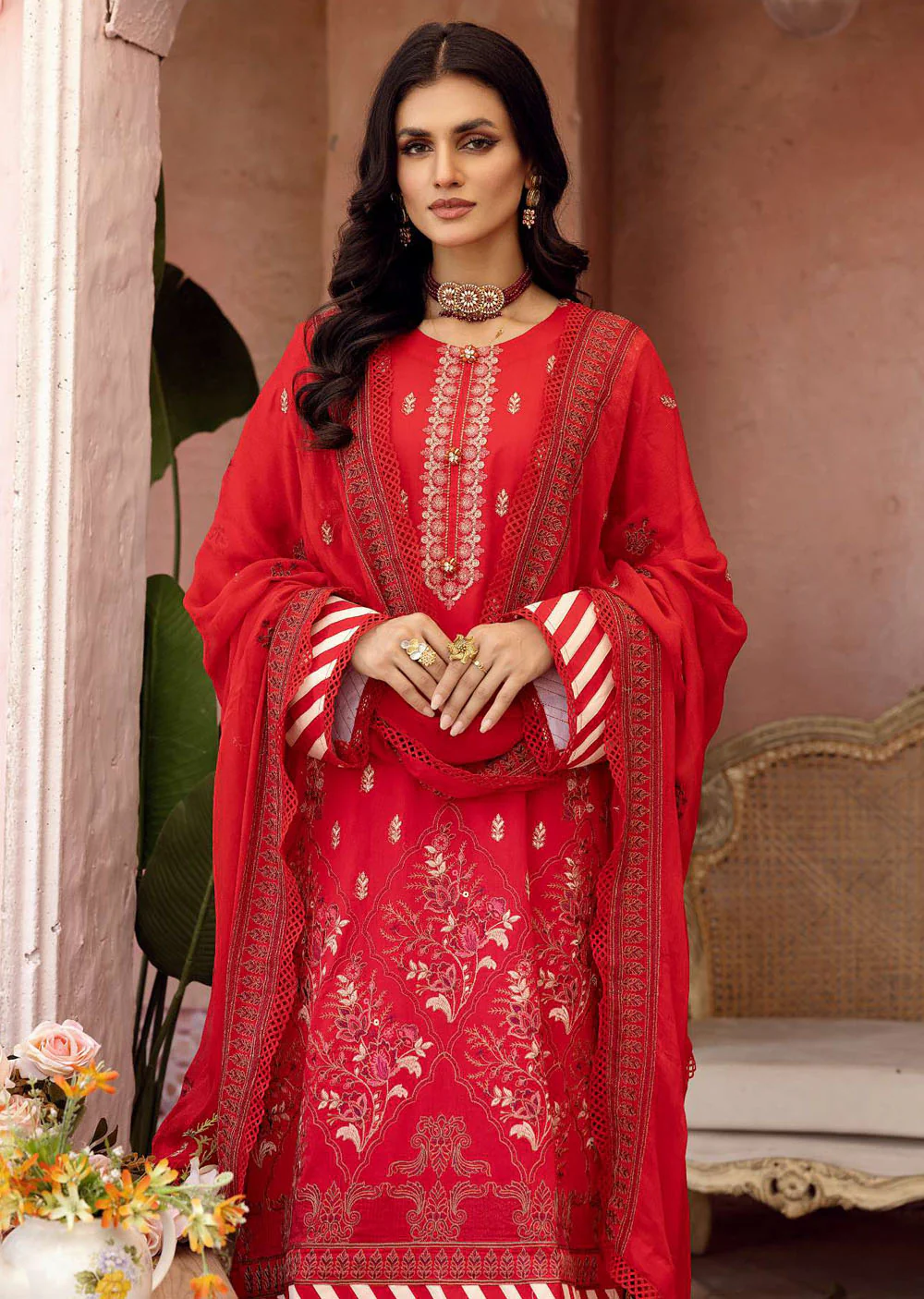 AYZEL - Readymade - Brocade Embroidered Lawn Collection 2023 - Image 4
