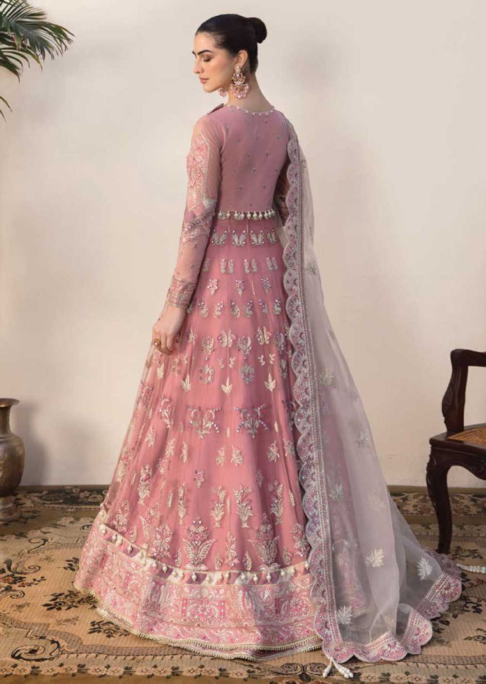AZL-308 - Rosabella - Unstitched - Mehrbano Ayzel Luxury Chiffon Collection 2023 - Image 2
