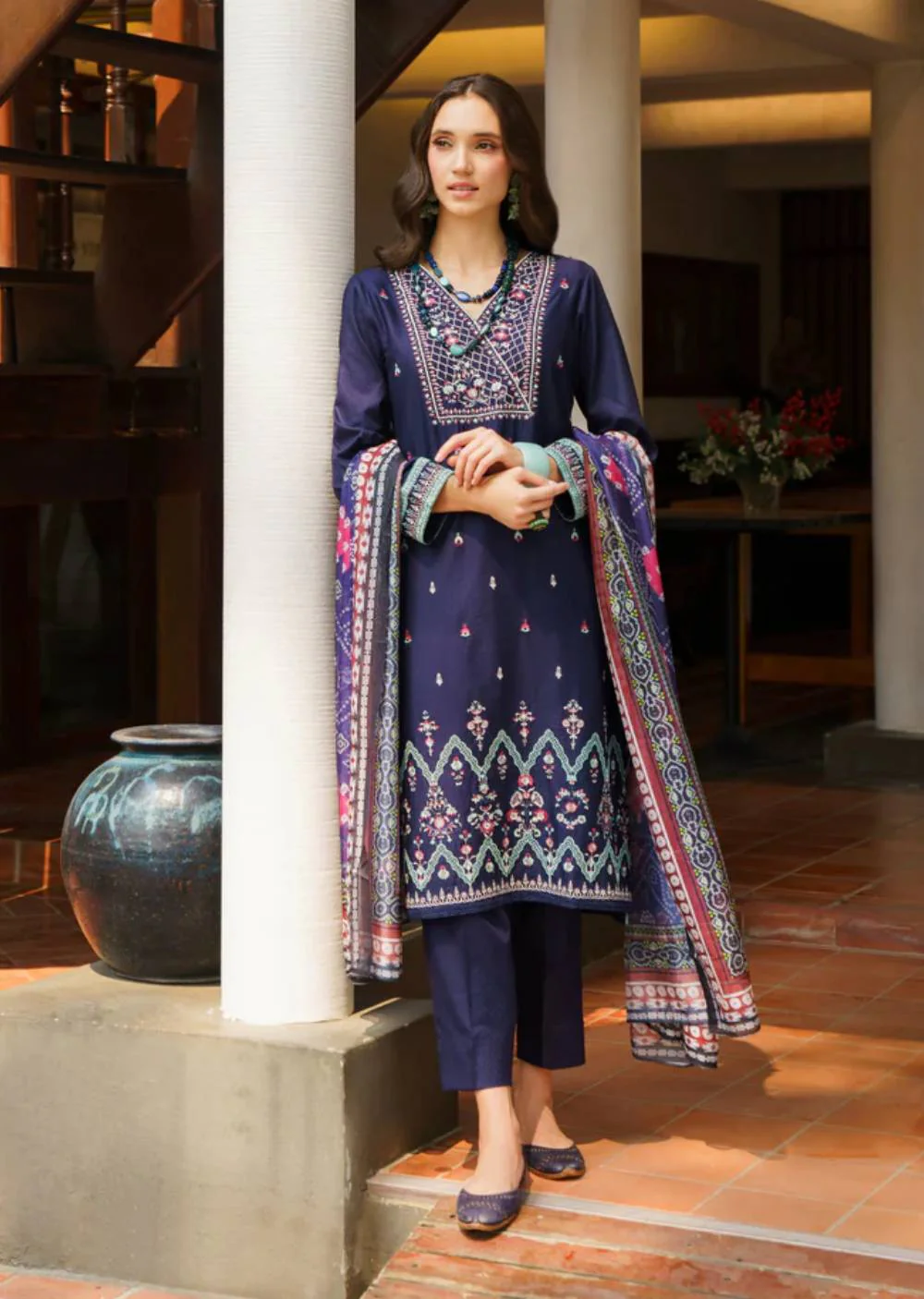 Bali Dreams - Readymade 3 Piece Cotton Suit
