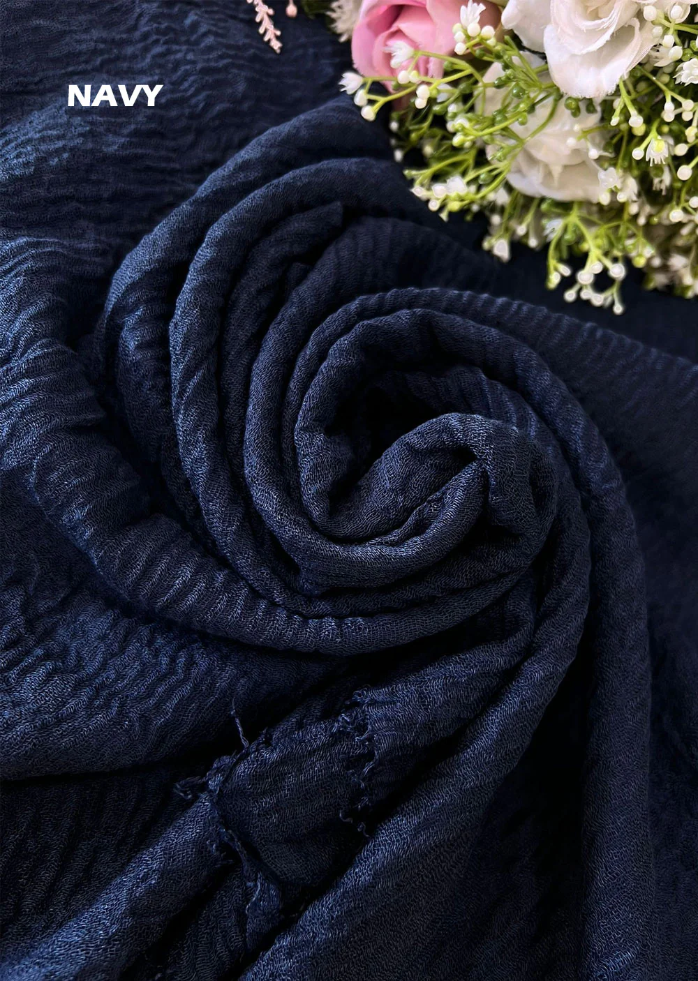 BB-244 Crush Cotton High Quality Hijab - Image 69