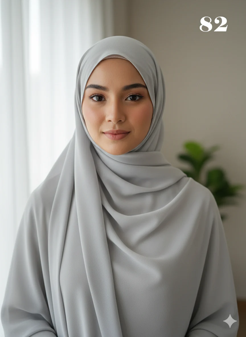 Chiffon Scarf Hijab High Quality - Image 5